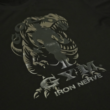 画像をギャラリービューアに読み込む, GOLD'S GYM × IRON NERVE COLLABORATION T-SHIRTS JURASSIC EDITION