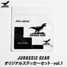 画像をギャラリービューアに読み込む, JURASSIC GEAR オリジナルステッカーセット - vol.1