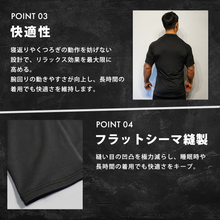 画像をギャラリービューアに読み込む, IRON NERVE × VENEX リチャージ+ 【一般医療機器】ショートスリーブ