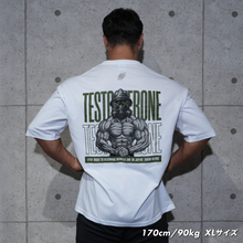 画像をギャラリービューアに読み込む, TESTOSTERONE × IRON NERVE BIG SILHOUETTE T-SHIRTS