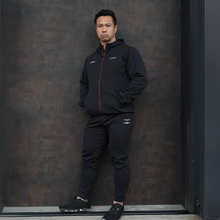 画像をギャラリービューアに読み込む, 【10%OFF / リカバリームーヴ上下セット 】IRON NERVE × VENEX ジップアップフードジャケット+【一般医療機器】ジョガーパンツ