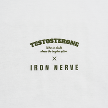 画像をギャラリービューアに読み込む, TESTOSTERONE × IRON NERVE BIG SILHOUETTE T-SHIRTS