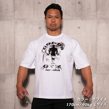 画像をギャラリービューアに読み込む, GOLD'S GYM × IRON NERVE COLLABORATION T-SHIRTS JURASSIC EDITION