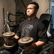 画像をギャラリービューアに読み込む, GOLD'S GYM × IRON NERVE COLLABORATION T-SHIRTS JURASSIC EDITION
