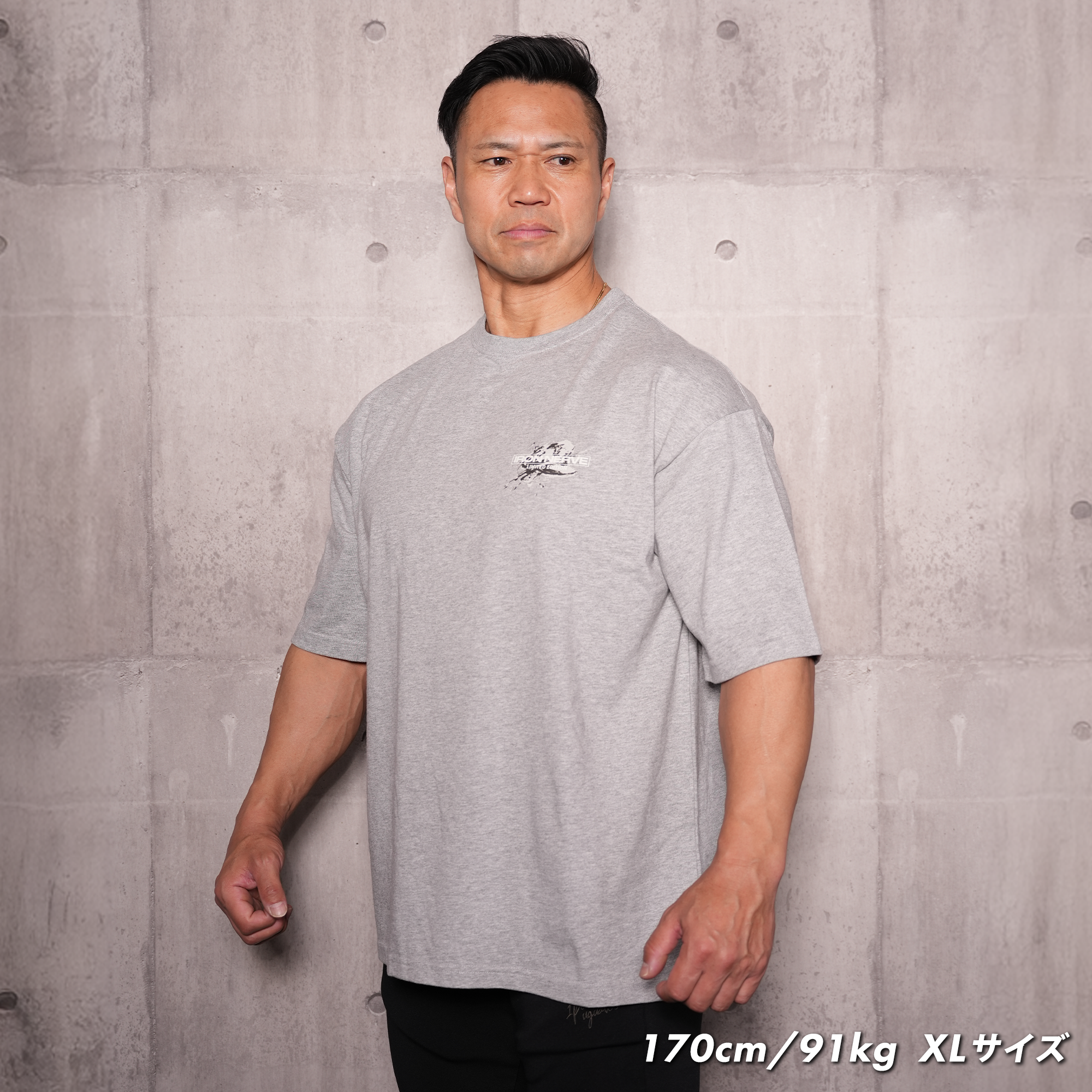 IRON NERVE × MASAHIRO SUE SIGNATURE EDITION BIG SILHOUETTE T-SHIRT