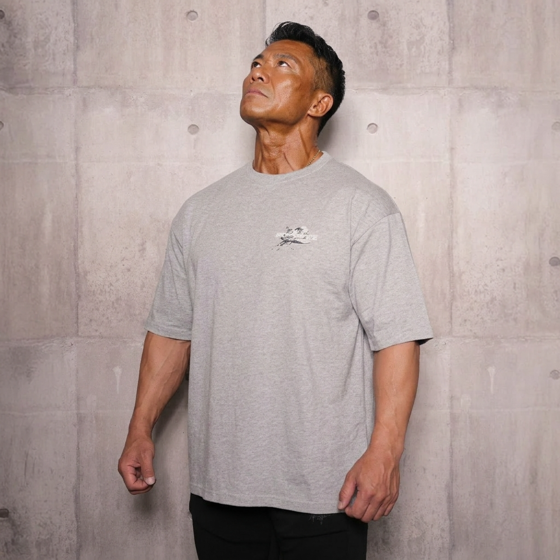 IRON NERVE × MASAHIRO SUE SIGNATURE EDITION BIG SILHOUETTE T-SHIRT