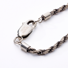 画像をギャラリービューアに読み込む, IRON NERVE SILVER TWISTED CHAIN NECKLACE
