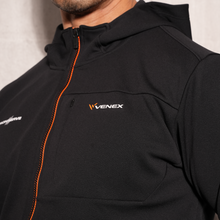 画像をギャラリービューアに読み込む, 【10％OFF / リカバリームーヴ上下セット 】IRON NERVE × VENEX ジップアップフードジャケット+【一般医療機器】ジョガーパンツ
