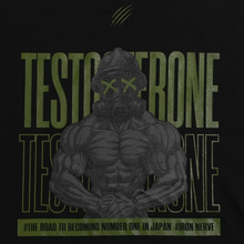 画像をギャラリービューアに読み込む, TESTOSTERONE × IRON NERVE BIG SILHOUETTE T-SHIRTS
