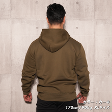 画像をギャラリービューアに読み込む, GOLD'S GYM × IRON NERVE COLLABORATION HOODIE
