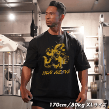 画像をギャラリービューアに読み込む, 脚トレ専用Tシャツ GOLD EDITION
