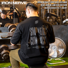 画像をギャラリービューアに読み込む, IRON NERVE × SHOTARO SUYAMA RISE AGAIN LIMITED EDITION BIG SILHOUETTE T-SHIRT
